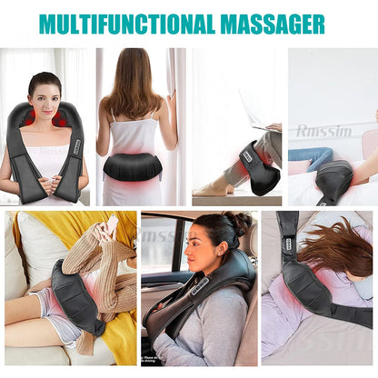 NeckTech Relief Heated Neck, Back, and Shoulder Massager